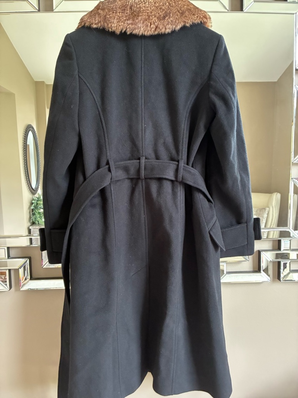 Absolutely Gorgeous Woman’s Sz 10,    ARTIGIANO Wool/CASHMERE COAT! 🌻🌻🌻🌻🌻🌻🌻🌻🌻🌻🌻🌻 - Picture 9 of 10